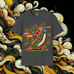 Funky Hot Dog Fiesta T-Shirt-Bold By Design