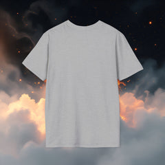 round neck grey t shirt for men