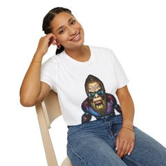Mystic Bigfoot Vibrant Graphic Tee - Bold By Design