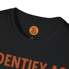 I Identify As Over It | Funny Sloth Burnout T-Shirt