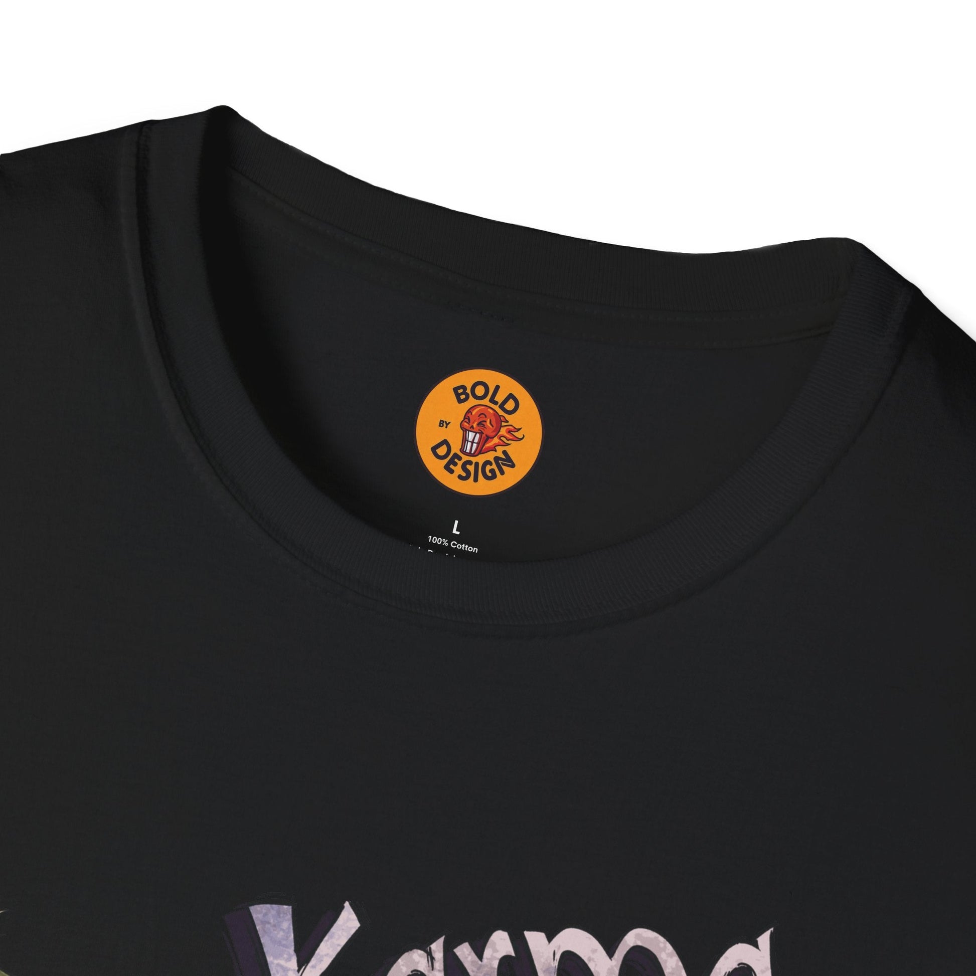 Karma Chomp Boy Bites Zombie Humor T-Shirt-Bold By Design 