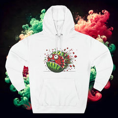 Hoodie - Explosive Watermelon Pop Art Pullover Hoodie