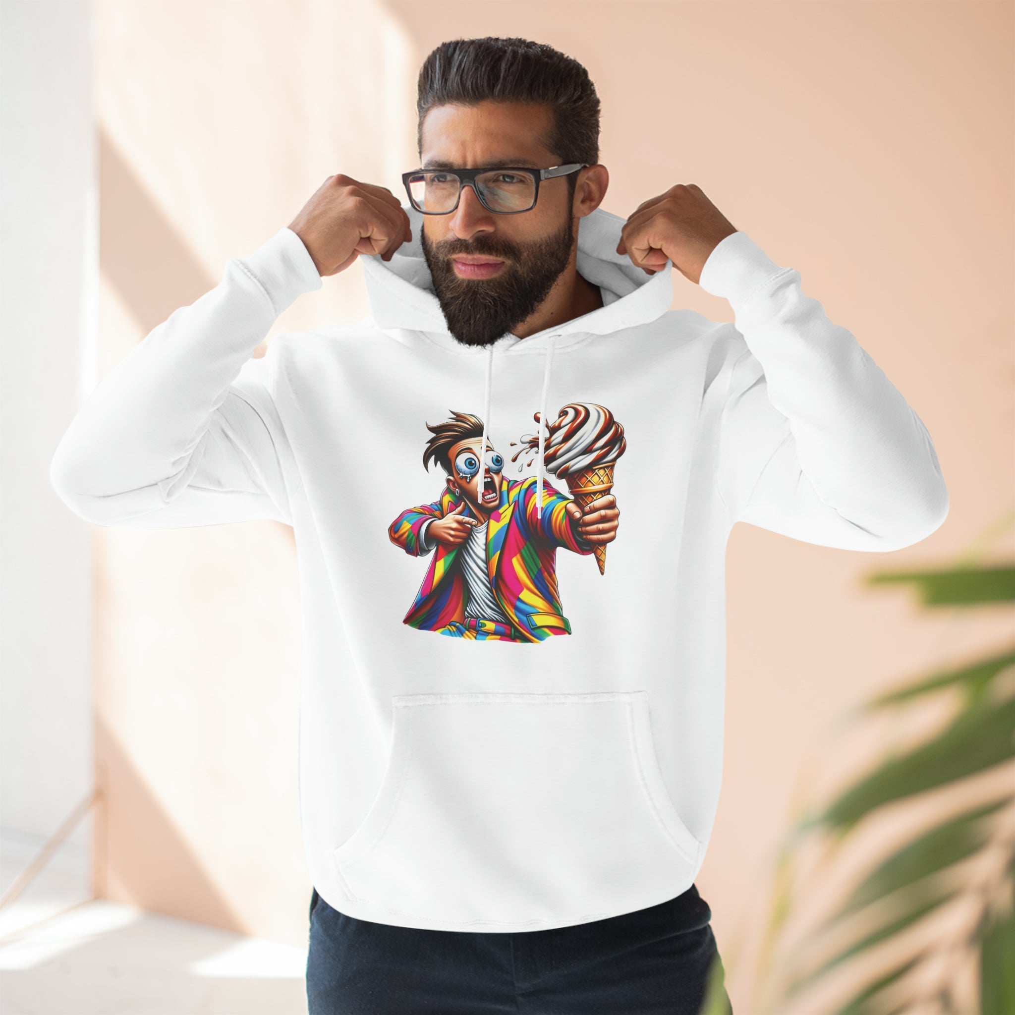 Electric Flavor Pop Art Hoodie-Bold By Design