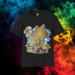 Reverse Pack Animal Tee: Where Camels Get a Free Ride