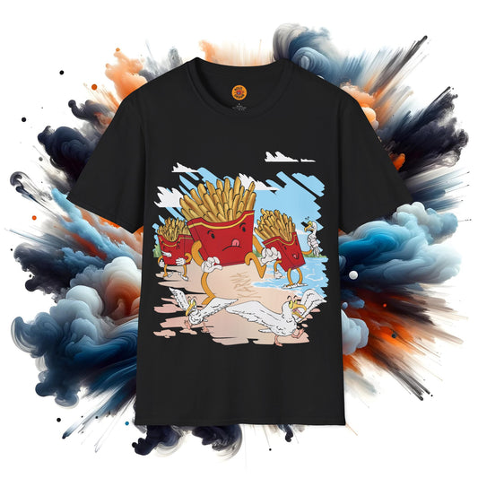 French Fry Revenge T-Shirt black