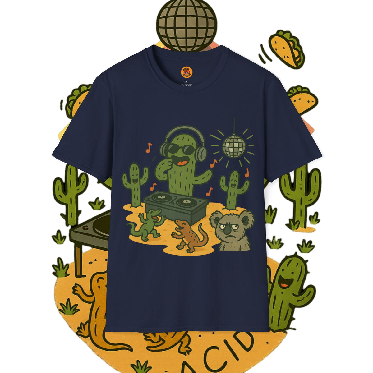 Cactus DJ T-Shirt
