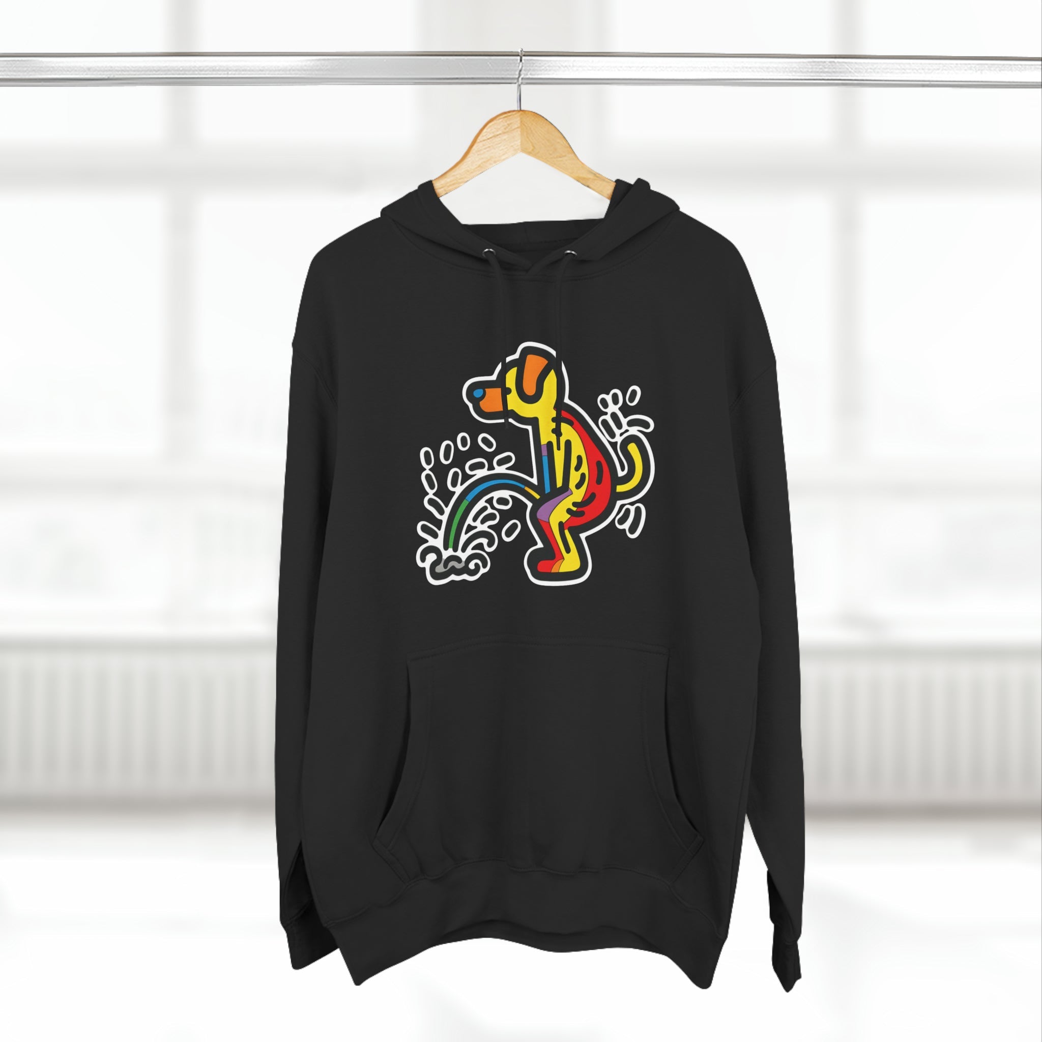 Urban Art Pooch Hoodie-Bold By Design 