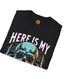 Skull Opinion Tee - Speak Your Mind in Style-Bold By Design 