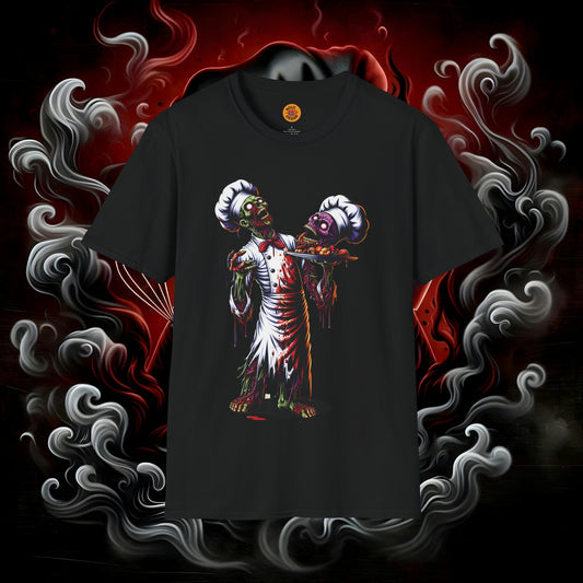 Gourmet Gore: Exclusive Zombie Chef T-Shirt-Bold By Design 