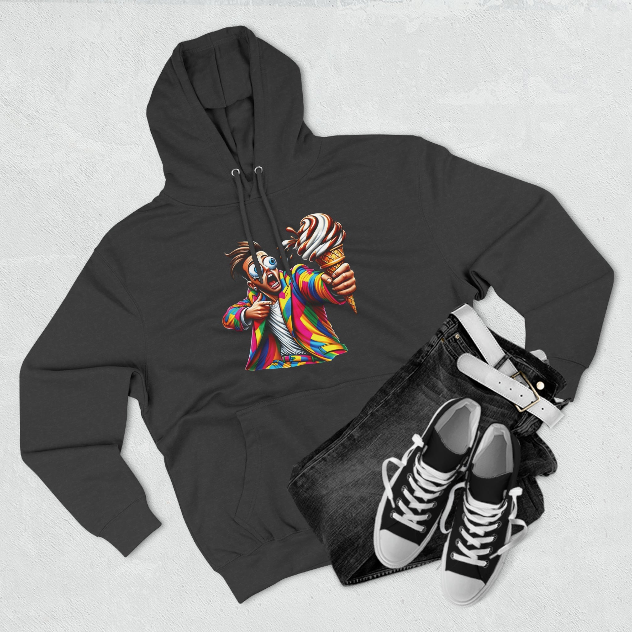 Electric Flavor Pop Art Hoodie-Bold By Design