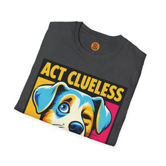 act clueless win more dog lover dark grey t shirt