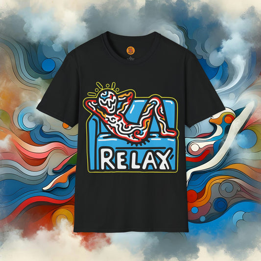 Sun-Kissed Relaxation Tee-Bold By Design 