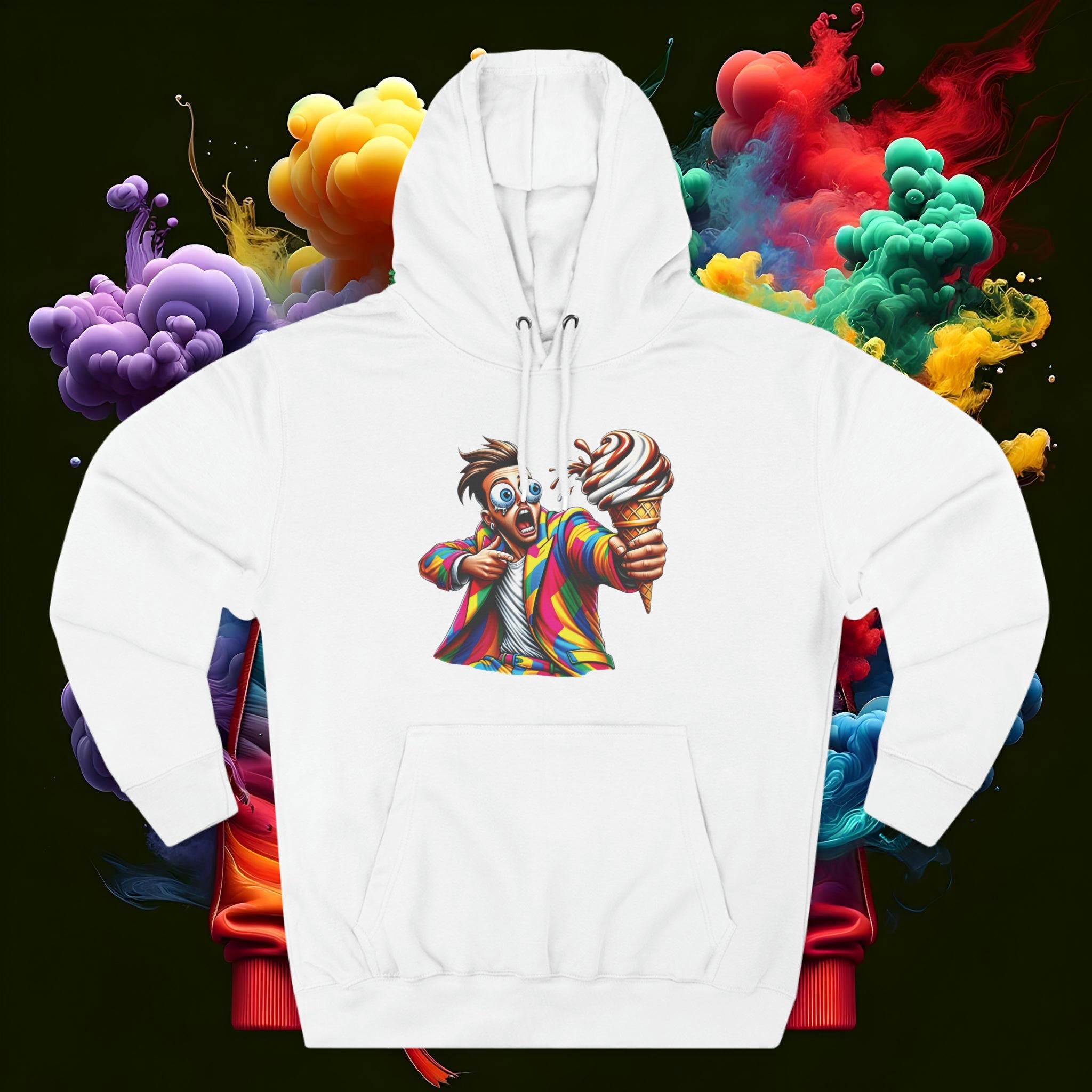 Electric Flavor Pop Art Hoodie-Bold By Design