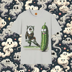 Cat vs. Cucumber - The Ultimate Surprise Tee-Bold By Design