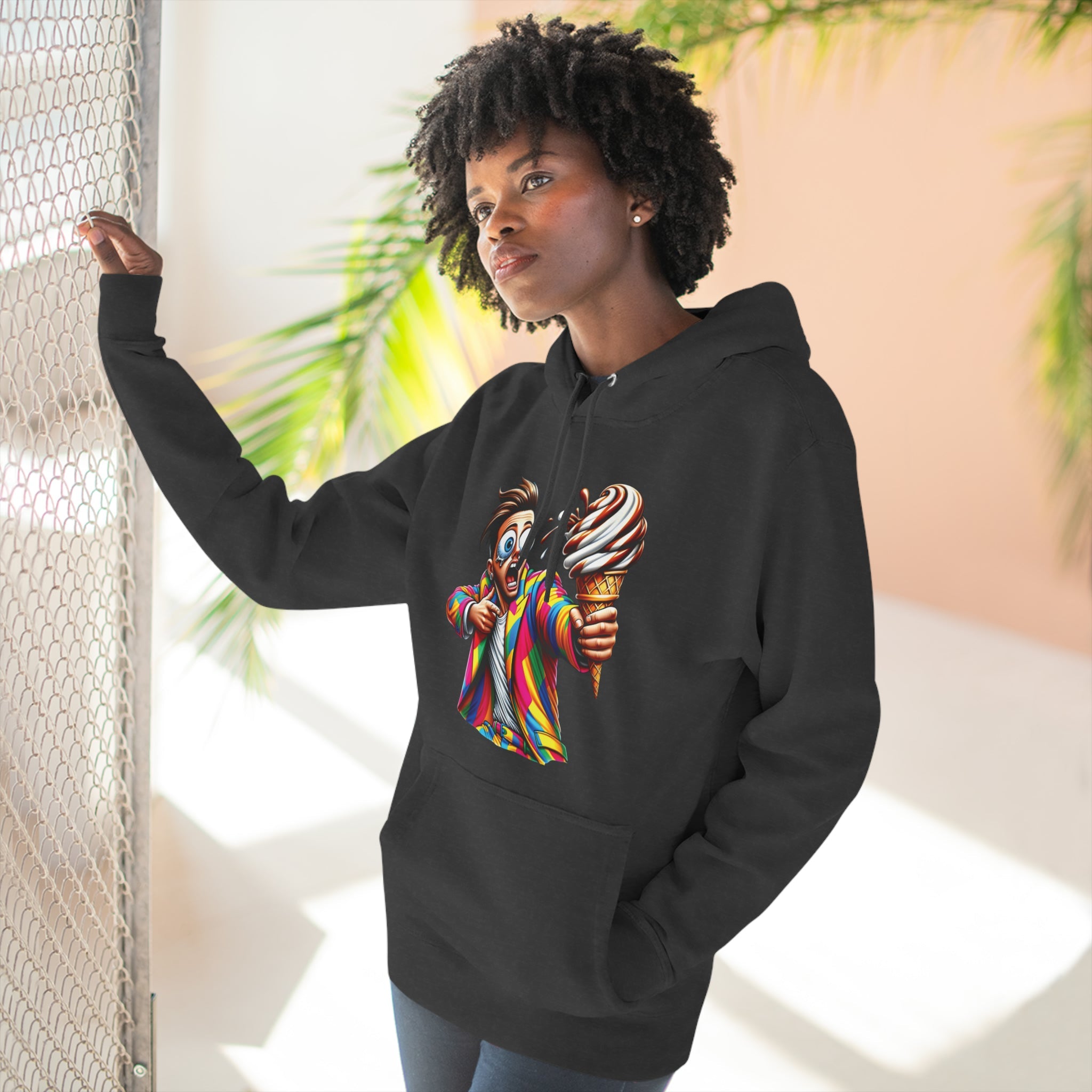 Electric Flavor Pop Art Hoodie-Bold By Design