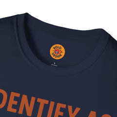I Identify As Over It | Funny Sloth Burnout T-Shirt