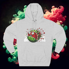 Hoodie - Explosive Watermelon Pop Art Pullover Hoodie