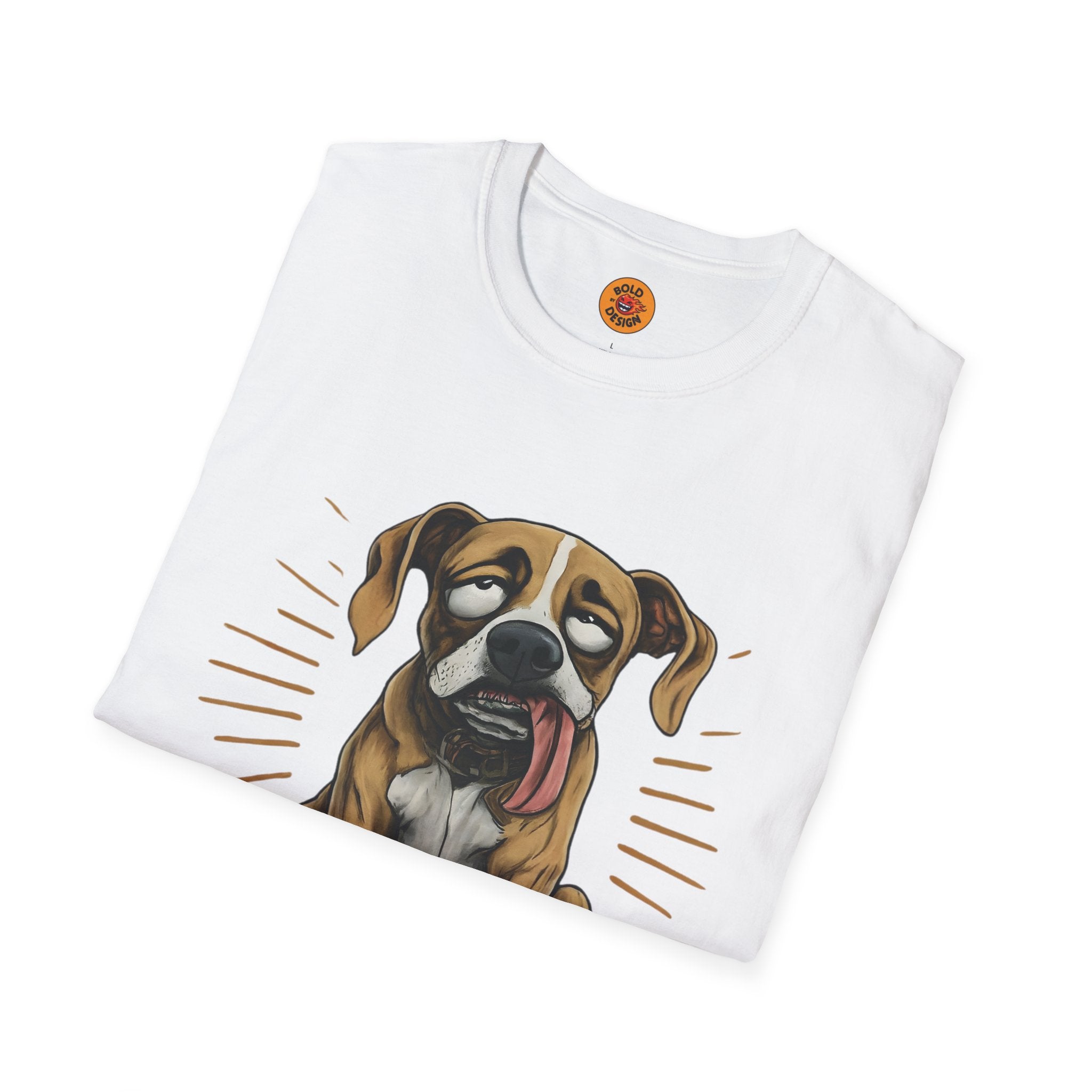 Playtime Pandemonium Ultimate Dog Lover Unisex Tee white