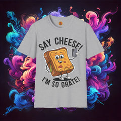 Say Cheese! Funny Unisex T-Shirt