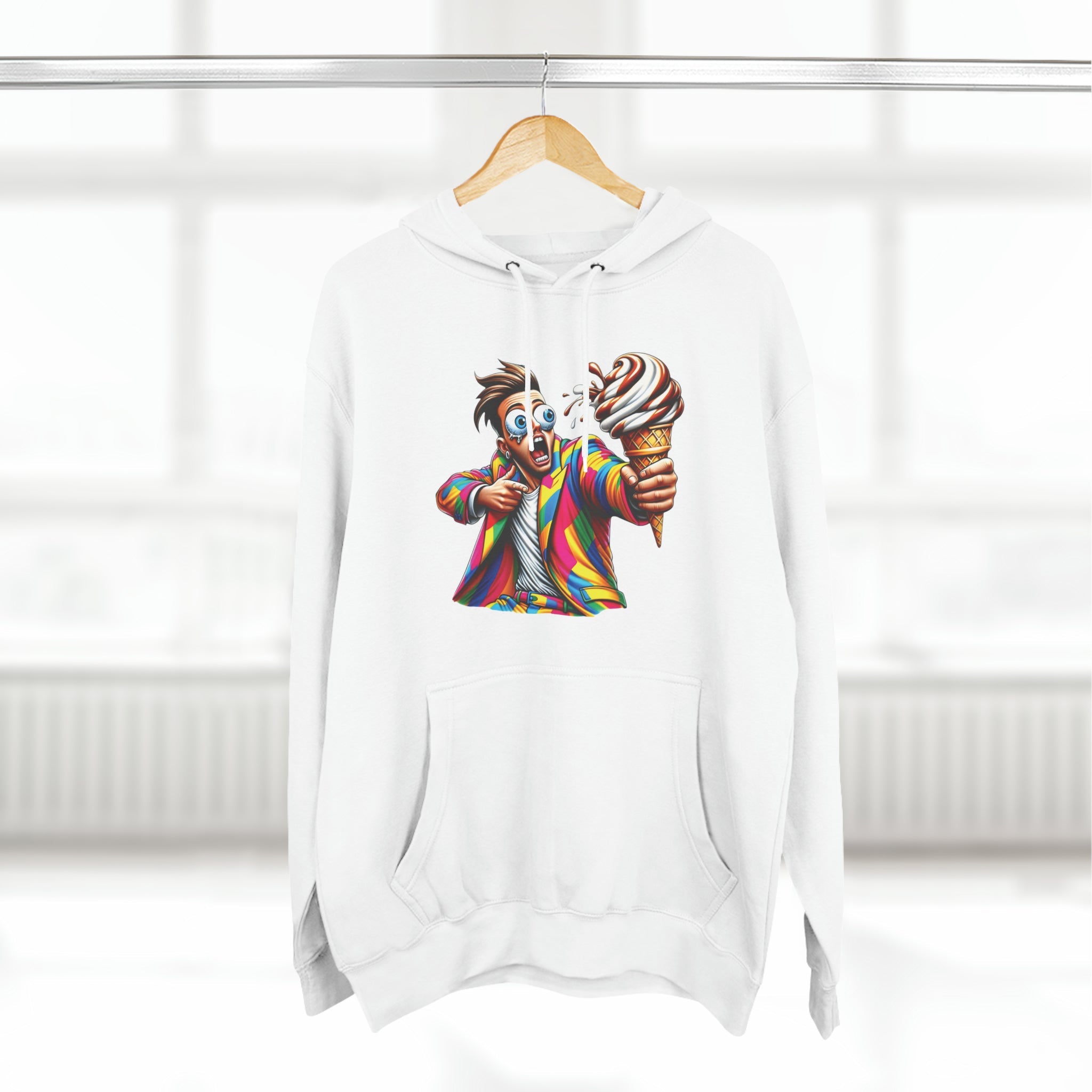 Electric Flavor Pop Art Hoodie-Bold By Design