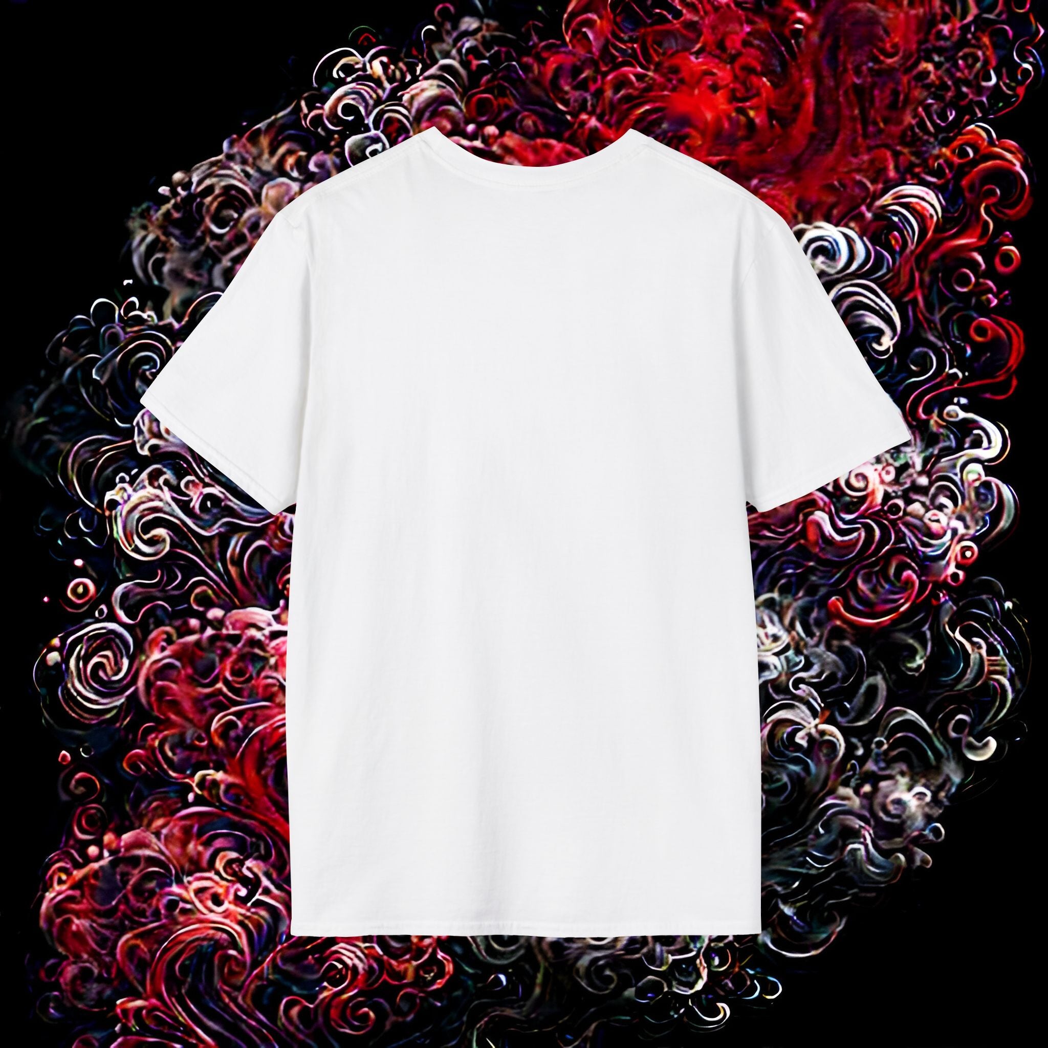 white round neck t shirt for women