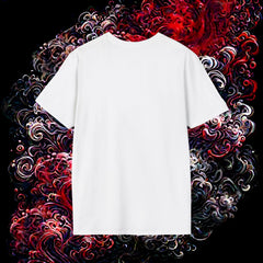 white round neck t shirt for women