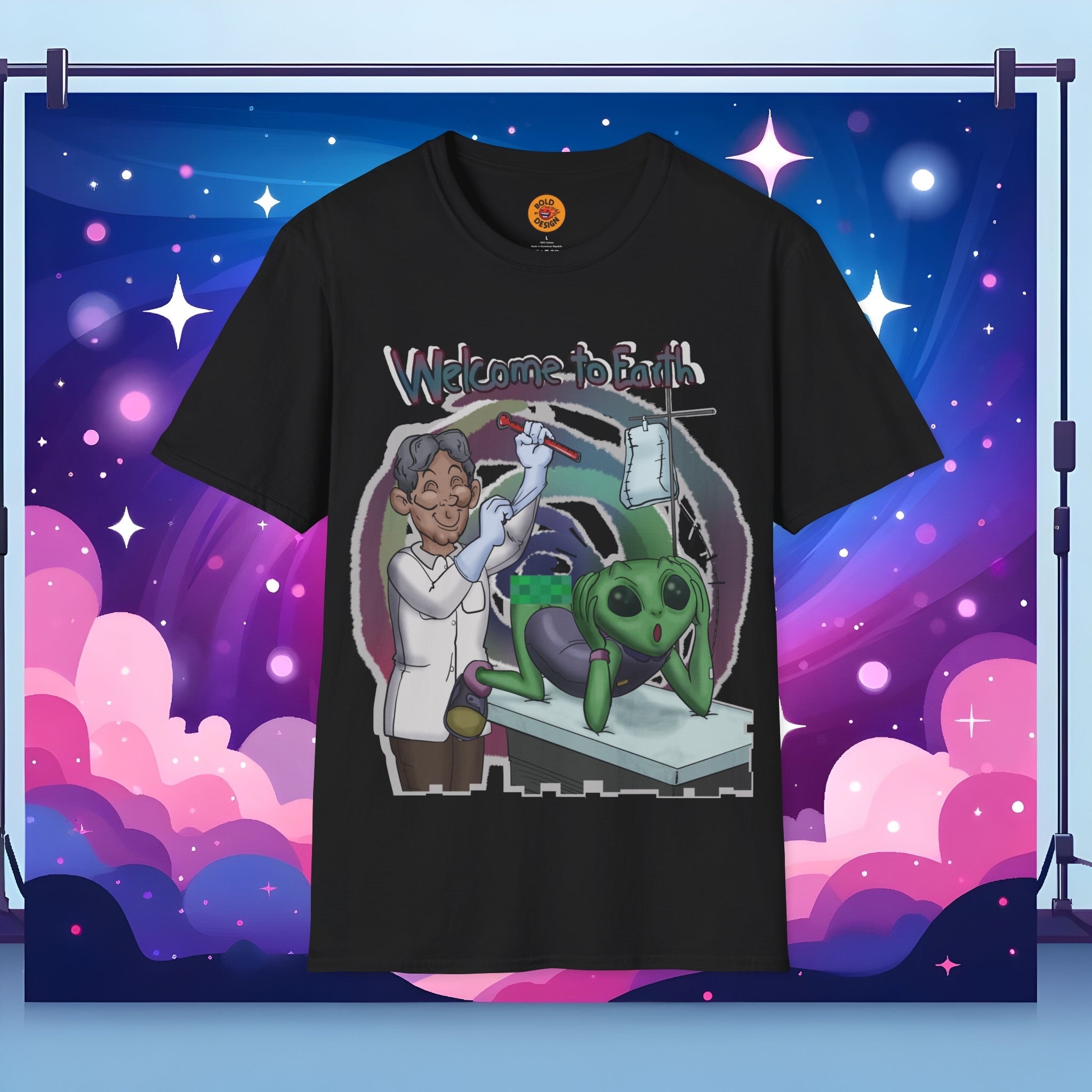 Welcome To Earth | Alien Humor Tee