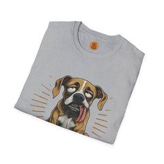 Playtime Pandemonium Ultimate Dog Lover Unisex Tee grey