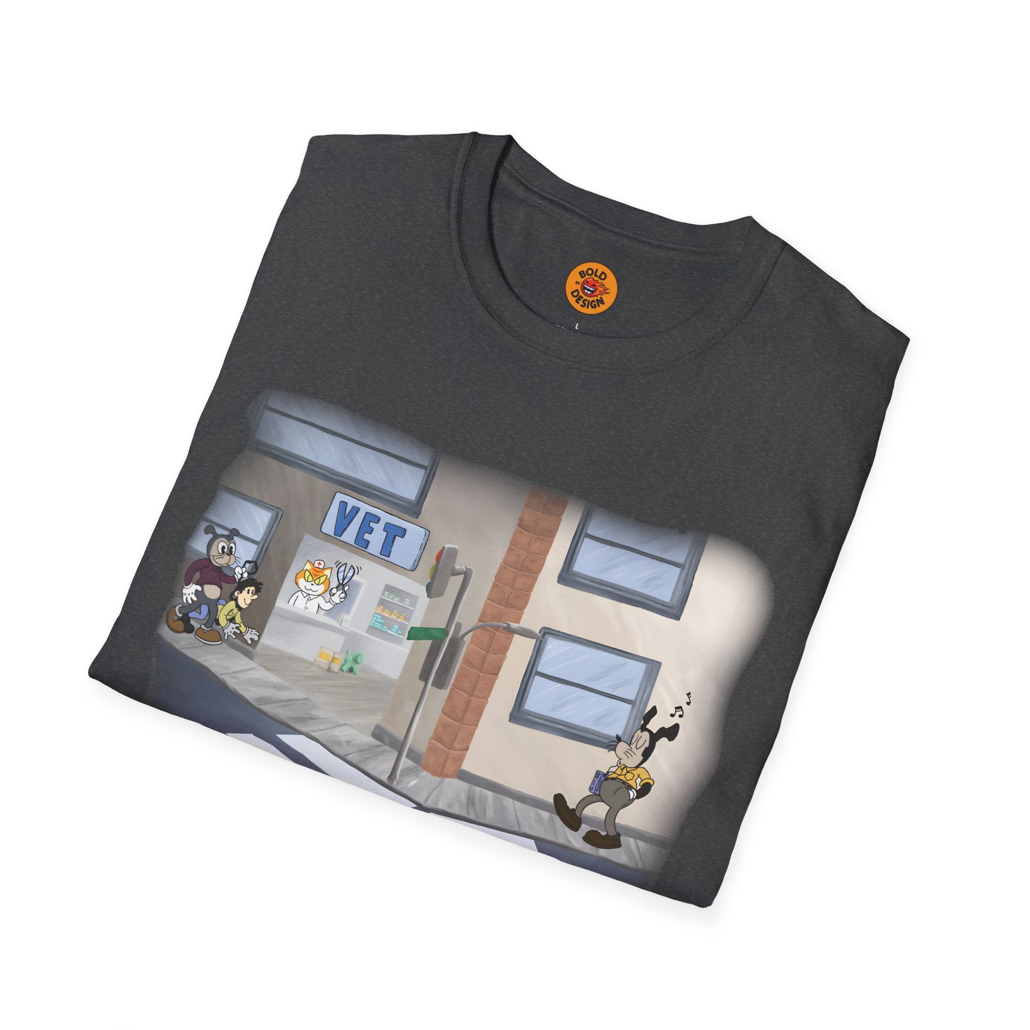 Hilarity Ensues Unisex T-Shirt-Bold By Design 