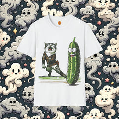 Cat vs. Cucumber - The Ultimate Surprise Tee-Bold By Design