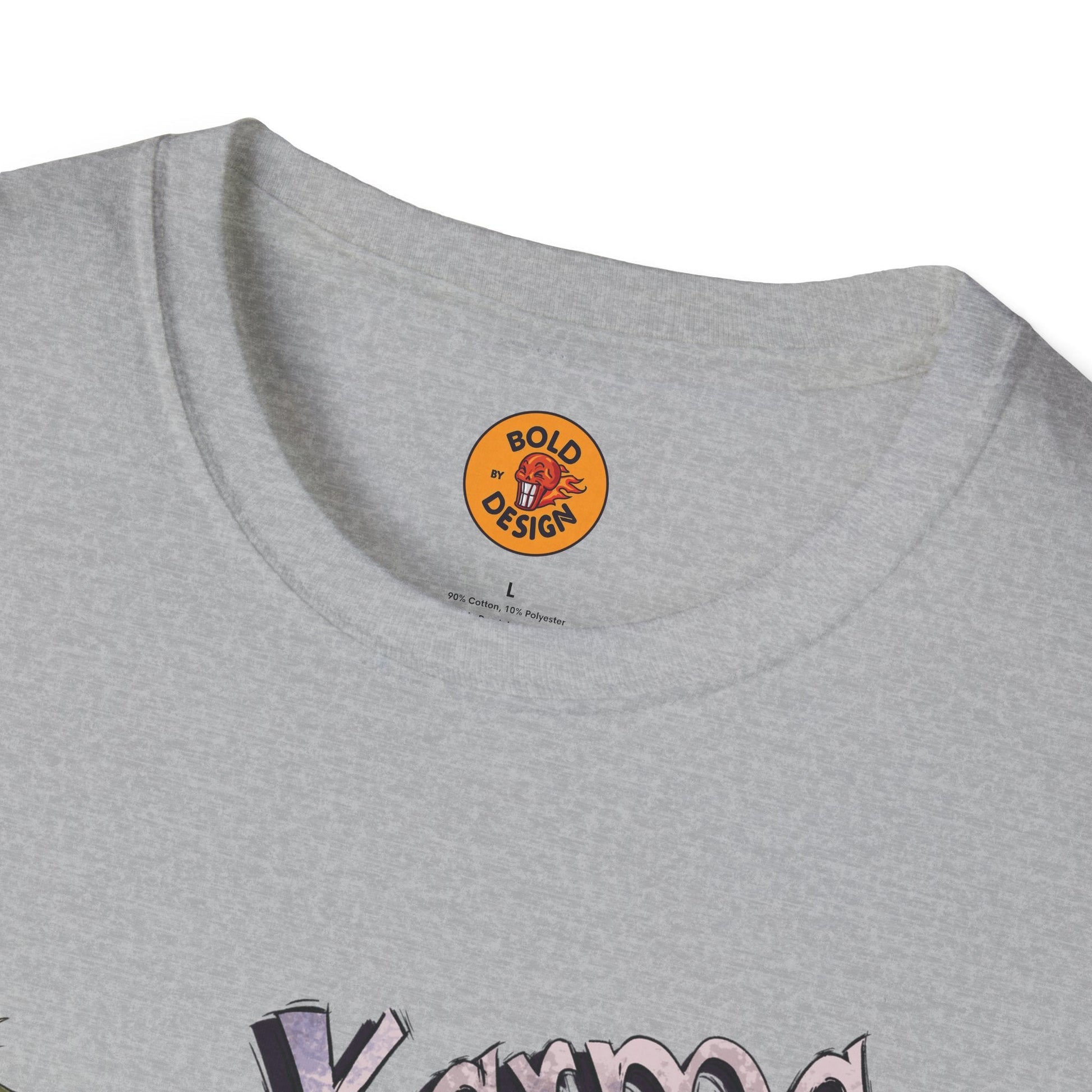 Karma Chomp Boy Bites Zombie Humor T-Shirt-Bold By Design 