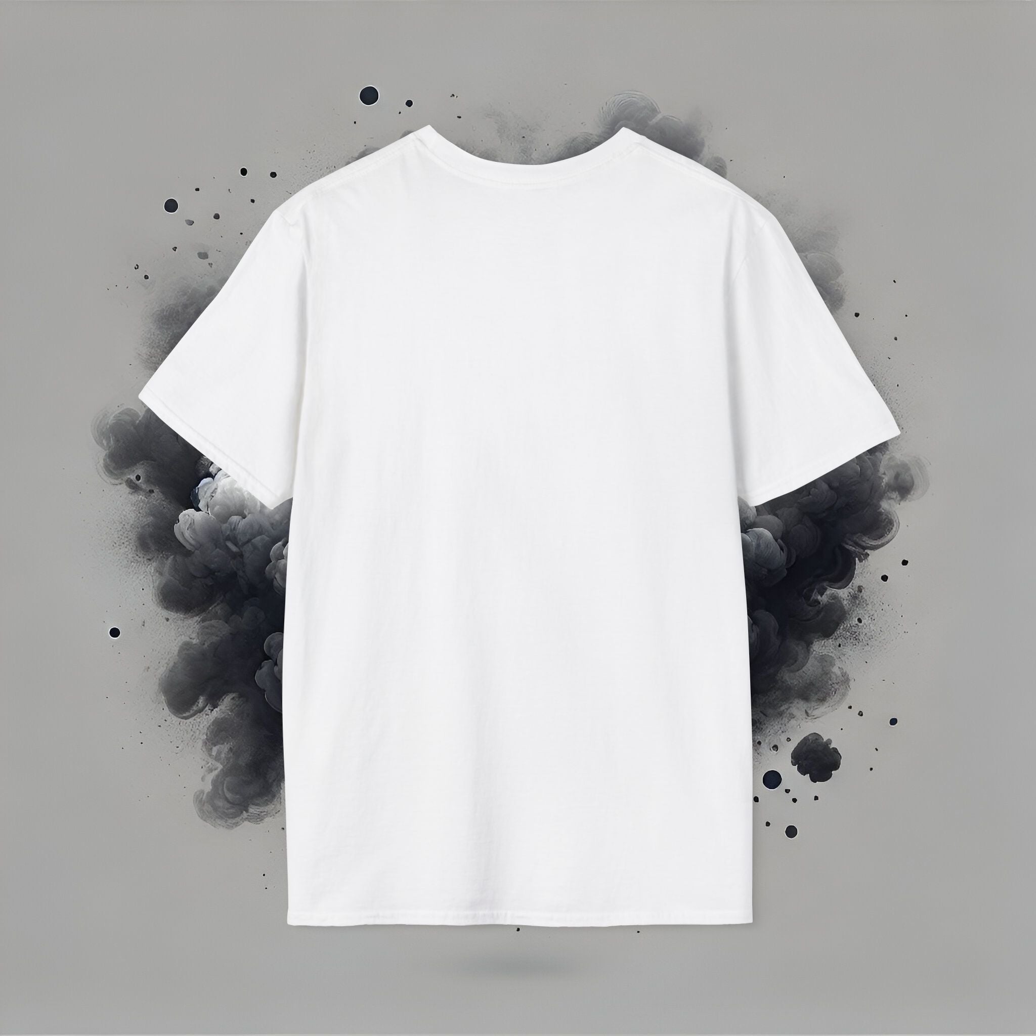 round neck white t shirt for women