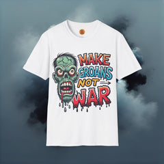 Make Groans Not War Zombie T-Shirt