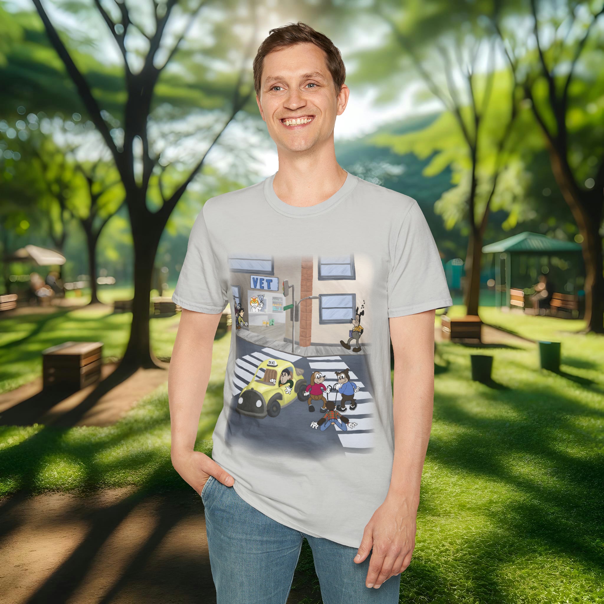 Hilarity Ensues Unisex T-Shirt-Bold By Design 