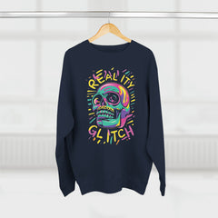 Neon Skull Sweatshirt-Bold By Design 