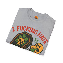 "I Hate Coriander" Funny Foodie Graphic T-Shirt