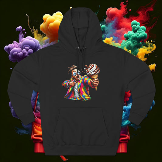 Electric Flavor Pop Art Hoodie-Bold By Design