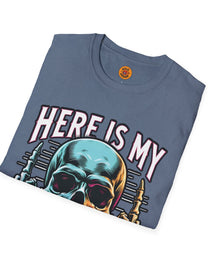 Skull Opinion Tee - Speak Your Mind in Style-Bold By Design 