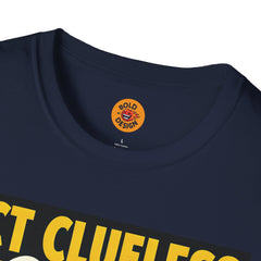 act clueless win more dog lover tee navy blue