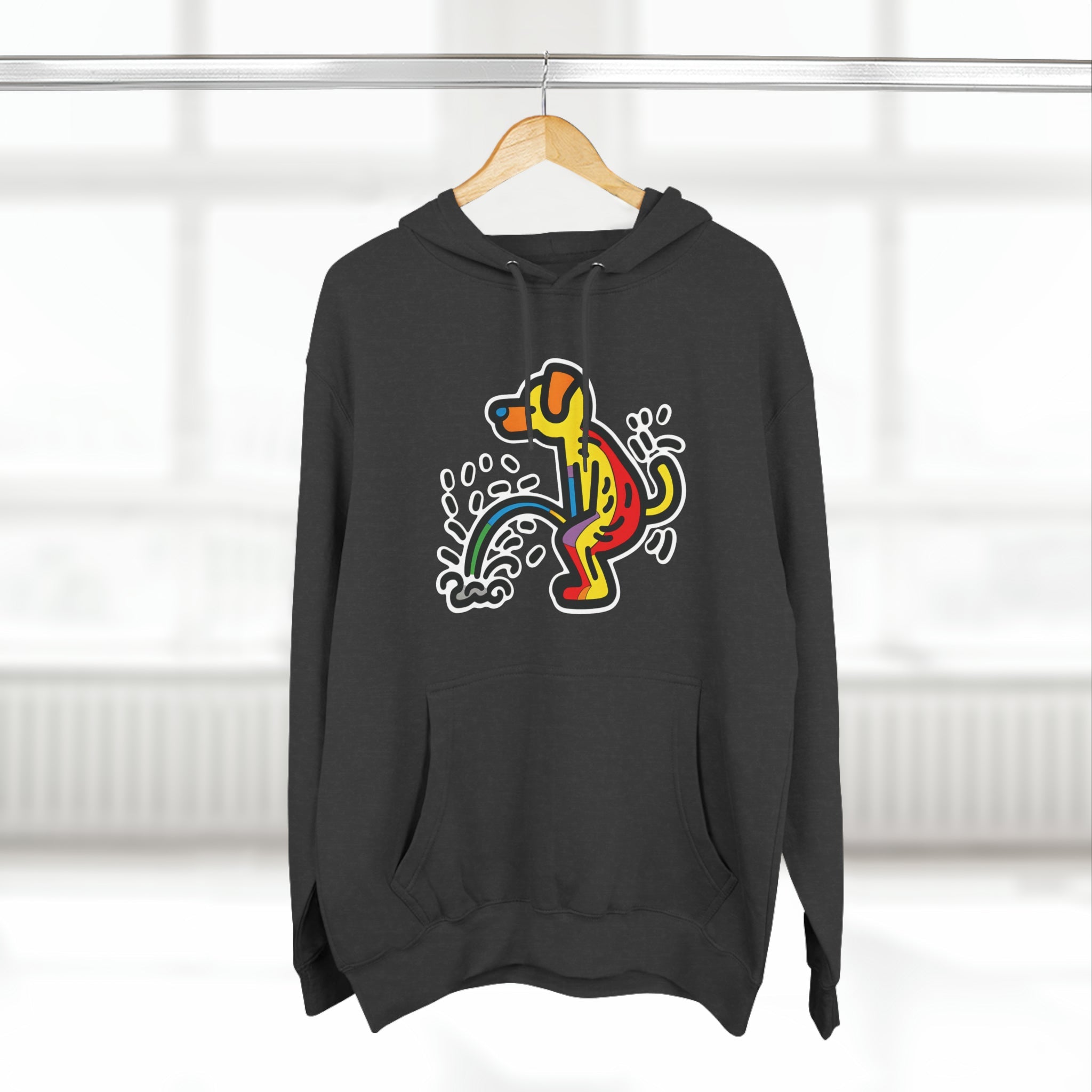 Urban Art Pooch Hoodie-Bold By Design 