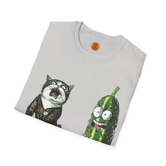 Cat vs. Cucumber - The Ultimate Surprise Tee-Bold By Design