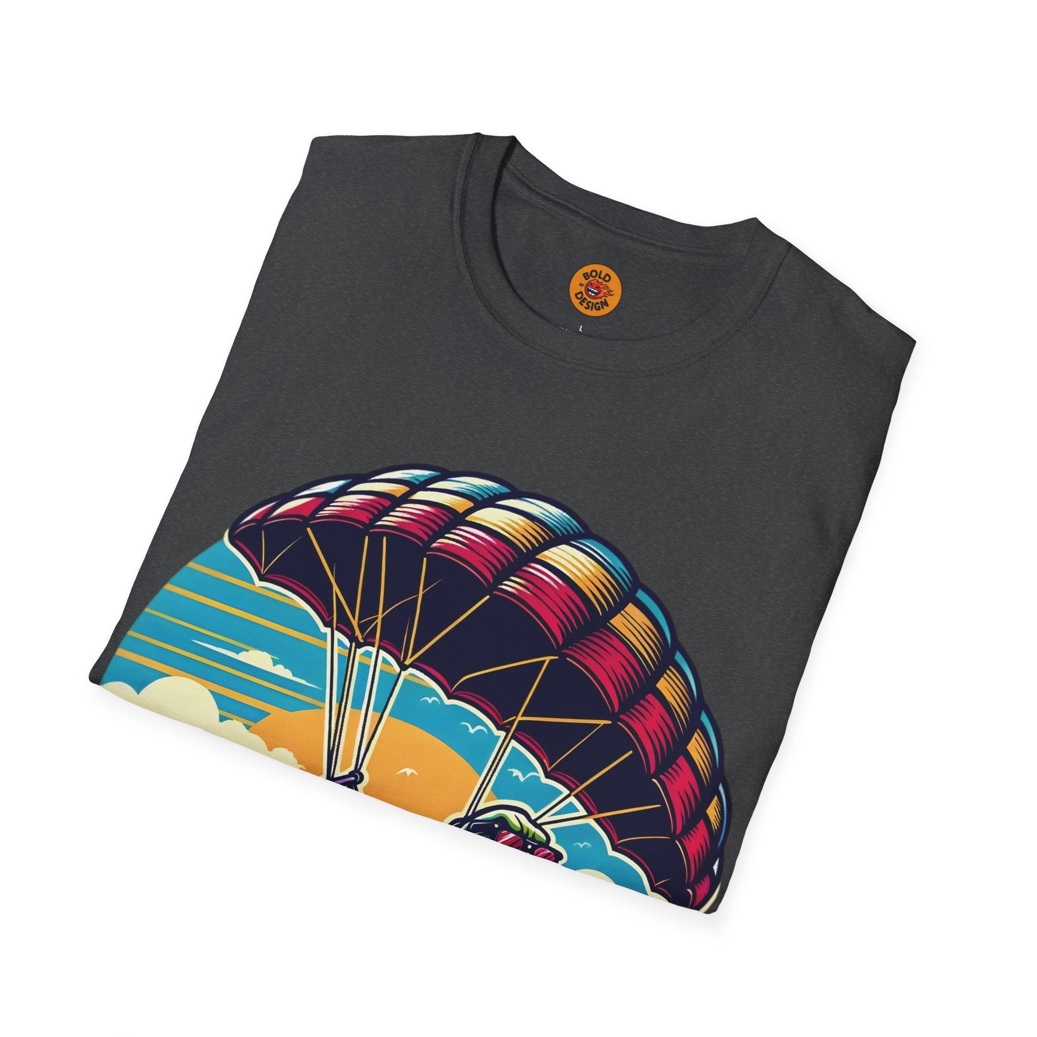 T-Rex Skydiving Spectacle Tee-Bold By Design