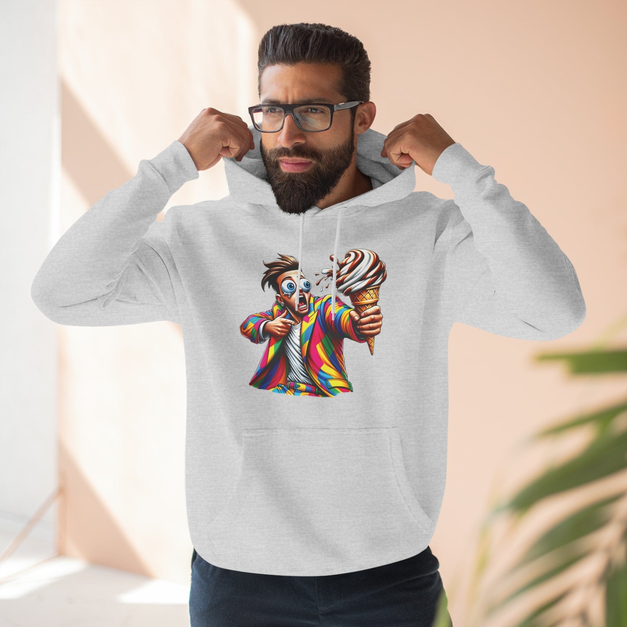 Electric Flavor Pop Art Hoodie-Bold By Design