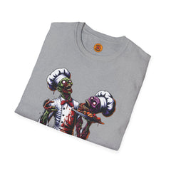 Gourmet Gore: Exclusive Zombie Chef T-Shirt-Bold By Design 