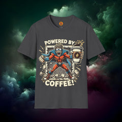 Powered by Coffee Unisex T Shirt For Men