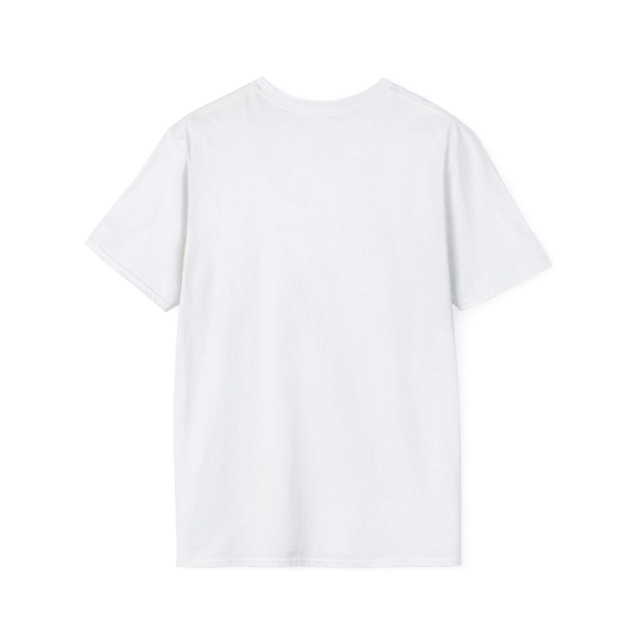 white round neck plain t shirt bold by design