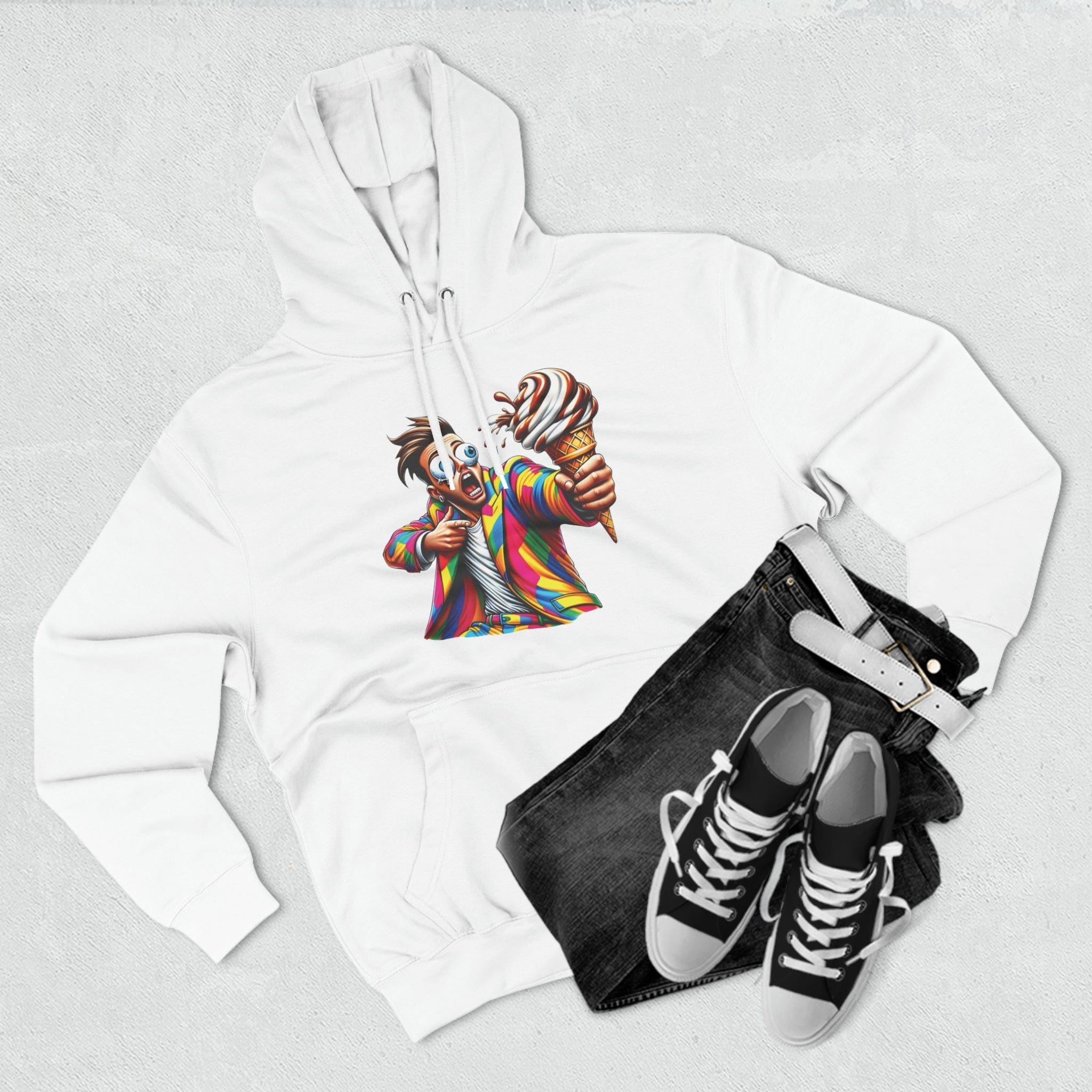 Electric Flavor Pop Art Hoodie-Bold By Design