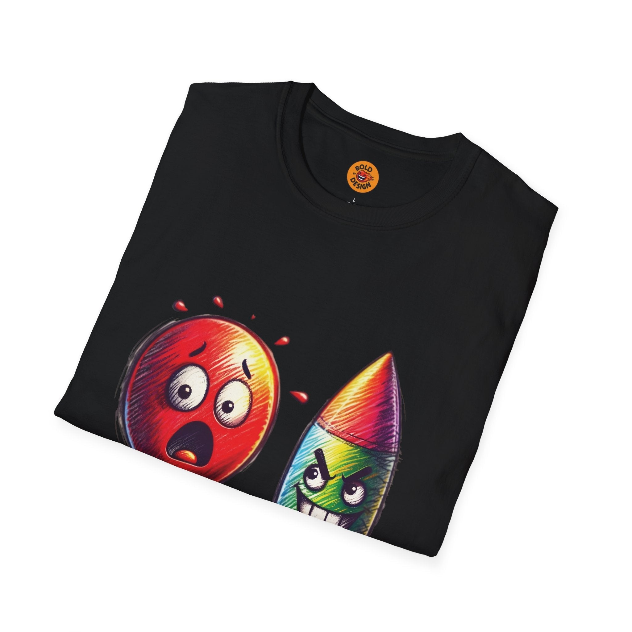 Cheeky Playful Balloon & Rocket Tee-Bold By Design 