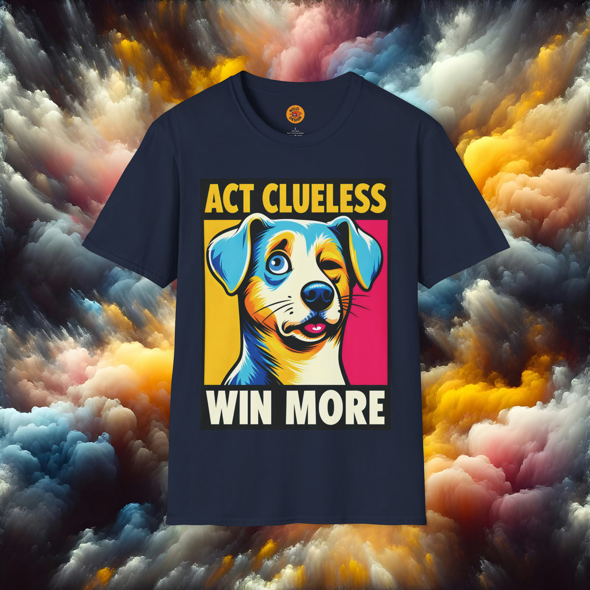 act clueless win more dog lover tee