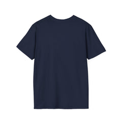 round neck blue t shirt for men